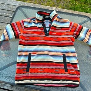 Cinch Multicolor Fleece Pullover , BASICALLY NEW !